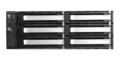 IX Systems TrueNAS ES24 Expansion Shelf front drives