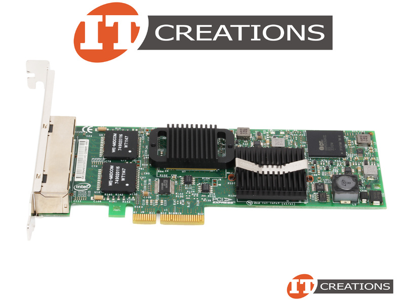 DELL INTEL GIGABIT ET QUAD PORT PCI-E 2.0 X4 ( 2.5 GT/S ) NETWORK INTERFACE  CARD – HALF HEIGHT CARD WITH FULL HEIGHT / HIGH PROFILE BRACKET