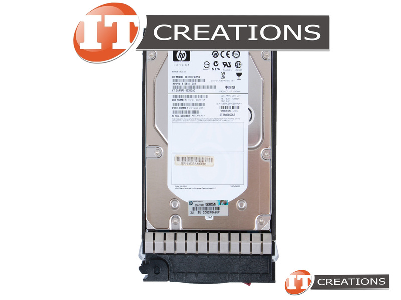 583718-001 - Refurbished - HP 600GB 15K RPM SAS 3.5 INCH LARGE