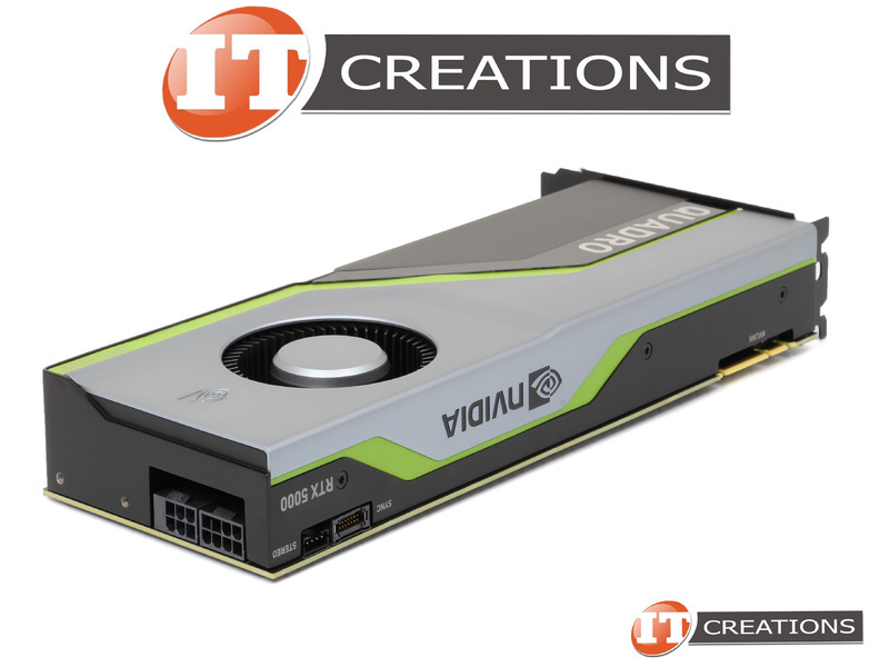 NVIDIA QUADRO RTX 5000 TURING GPU 16GB 3072 CUDA CORES MEMORY INTERFACE 256  BIT GDDR6 MEMORY BANDWIDTH 448GB/S PCI-E 3.0 X16 GRAPHICS PROCESSING UNIT 