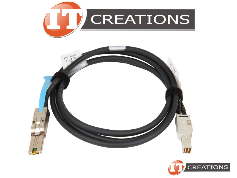 HP EXT MINI SAS TO EXT HYB HD MINI SAS 28 AWG 2M CABLE - 6.5 FT EXTERNAL  SFF-8644 TO SFF-8088 (717429-001)