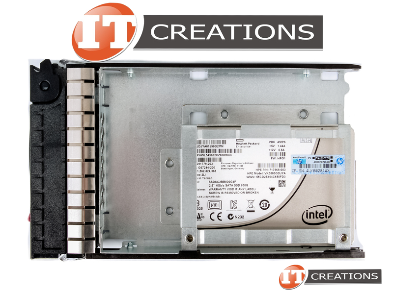 728745-B21 - New Other - HP / INTEL 800GB MLC SATA III 3.5 INCH