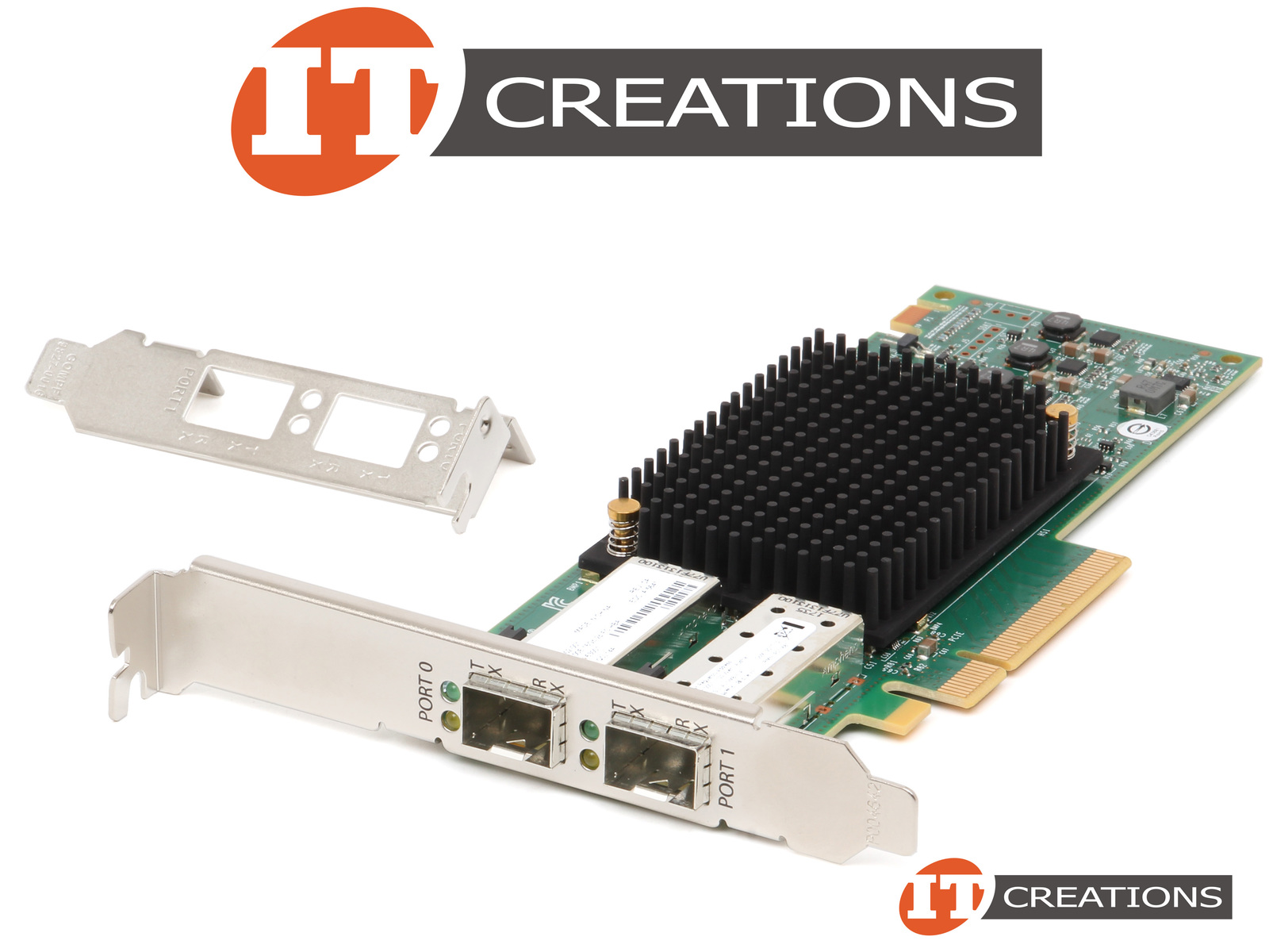 HP / HPE SN1200E HBA 16GB/S DUAL PORT SFP FC PCI-E 3.0 X8 HOST BUS ADAPTER  - FIBRE CHANNEL ( 2 ) TWO (870002-001)