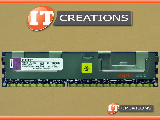 9931128-007.A00G KINGSTON 8GB PC3-10600R DDR3-1333 REGISTERED ECC