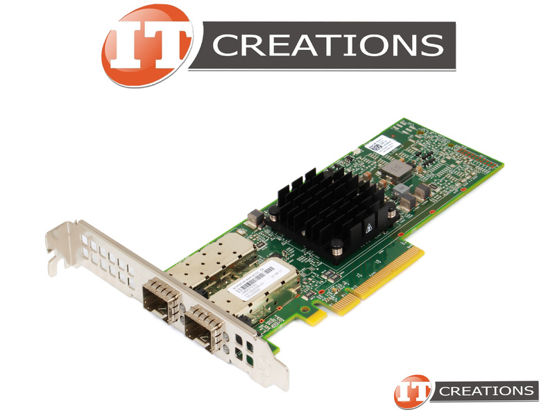 DELL / BROADCOM NETXTREME 57414 NIC 25GB DUAL PORT SFP28 PCI-E 3.0 X8  NETWORK INTERFACE CARD - BCM957414 / BCM57414 (CX94X-HIGH P)