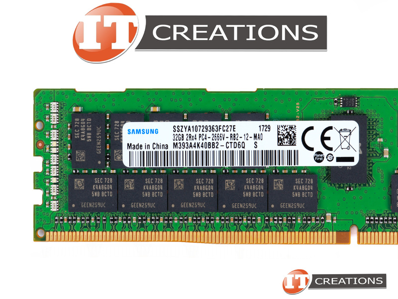 M393A4K40BB2-CTD6Q SAMSUNG 32GB PC4-21300 DDR4-2666V-R REGISTERED