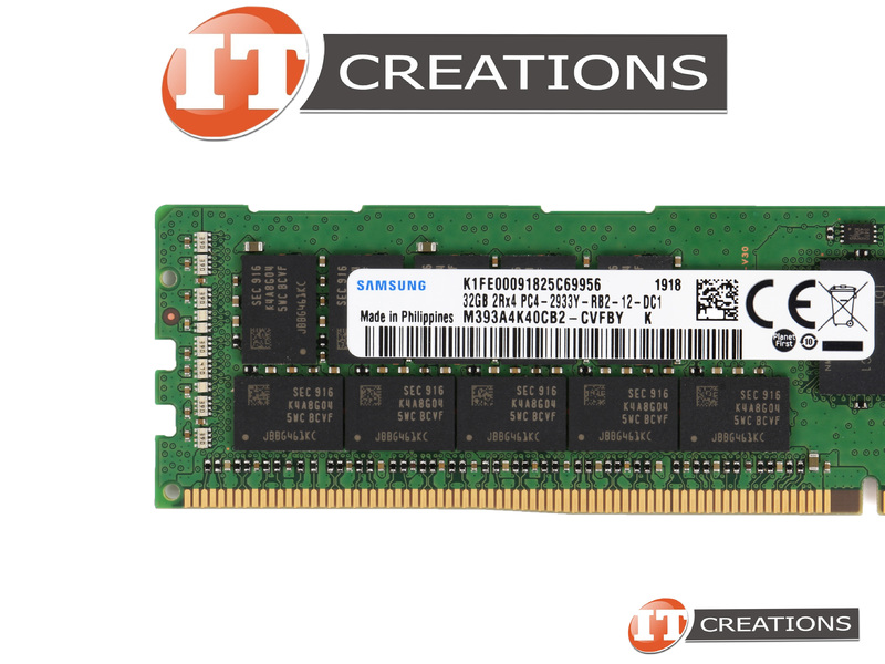 SAMSUNG 32GB PC4-23466Y-R DDR4-2933Y-R REGISTERED ECC 2RX4 CL21 288 PIN  1.20V MEMORY MODULE ( PC4-2933Y-R ) (M393A4K40CB2-CVFBY)
