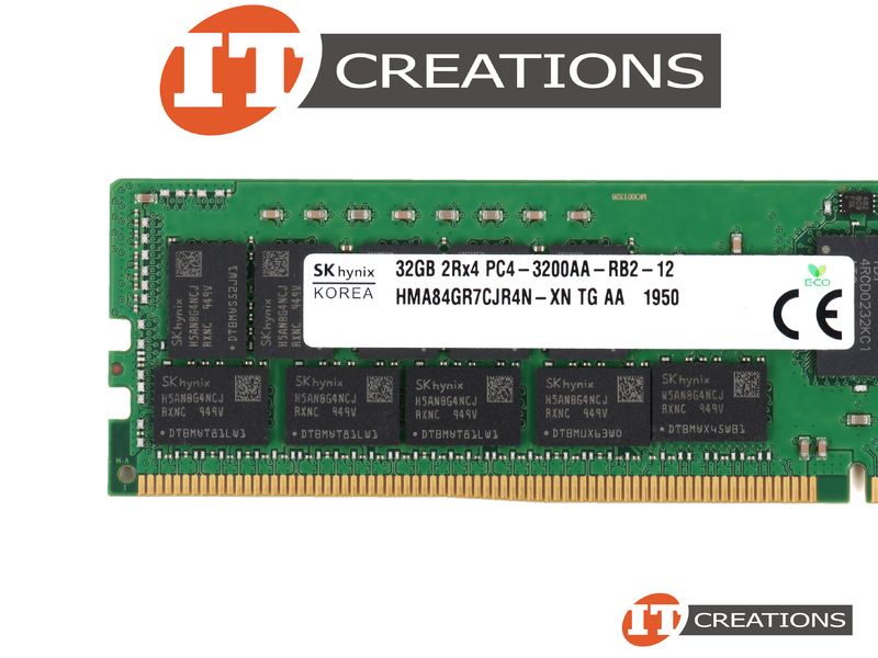 SUPERMICRO / SK HYNIX 32GB PC4-25600 DDR4-3200AA-R REGISTERED ECC 2RX4 CL22  288 PIN 1.20V MEMORY MODULE ( PC4-3200AA-R ) (MEM-DR432L-HL01-ER32)