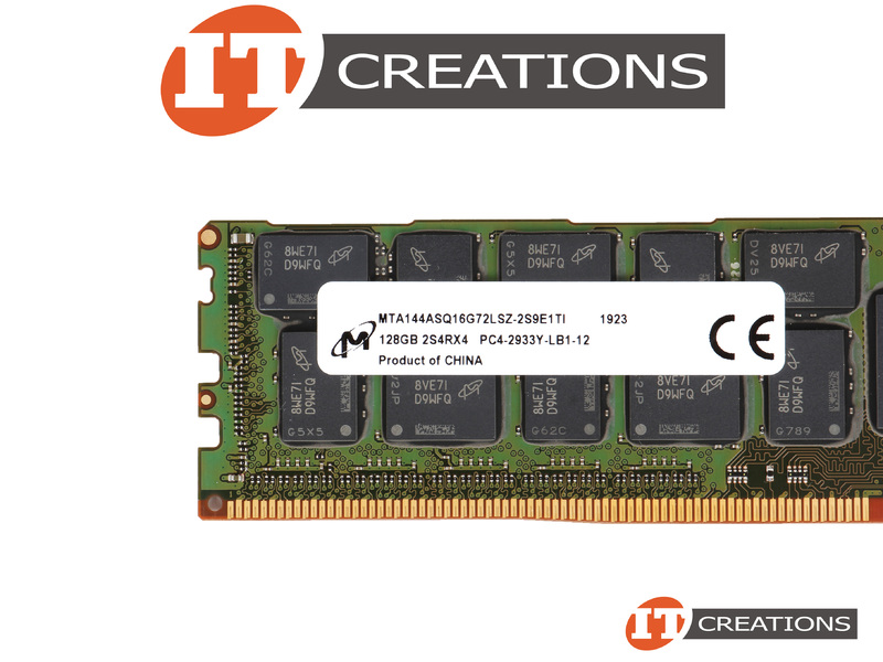 MICRON 128GB PC4-23466 DDR4-2933Y-L LOAD REDUCED 2S4RX4 CL21 288 PIN 1.20V  MEMORY MODULE LRDIMM ( PC4-2933Y-L ) (MTA144ASQ16G72LSZ-2S9E1TI)