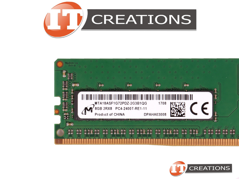 MTA18ASF1G72PDZ-2G3B1QG MICRON 8GB PC4-19200 DDR4-2400T-R