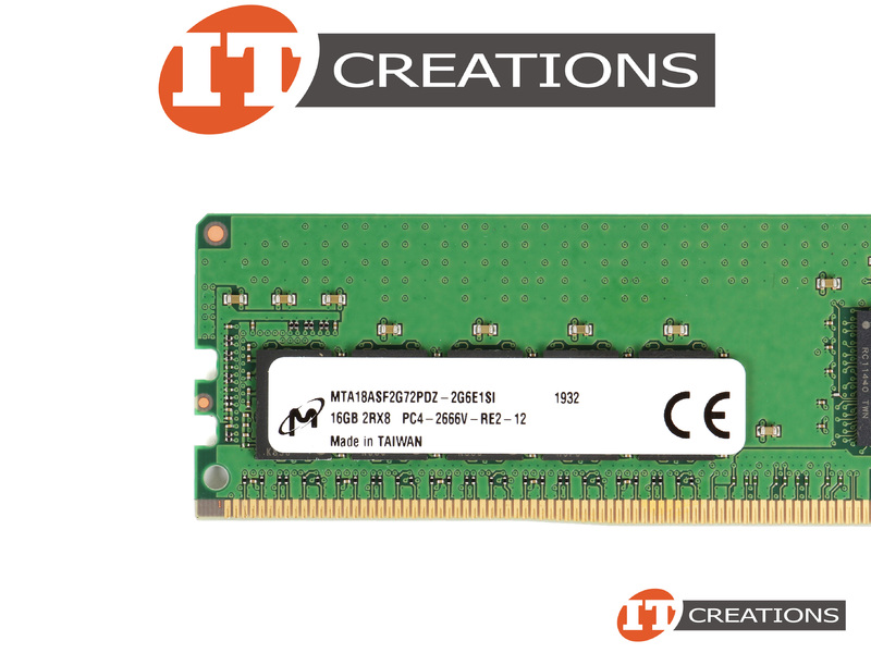 Micron 16GB DDR4-2666 ECC SODIMM 2Rx8 CL19 | MTA18ASF2G72HZ-2G6E4R 