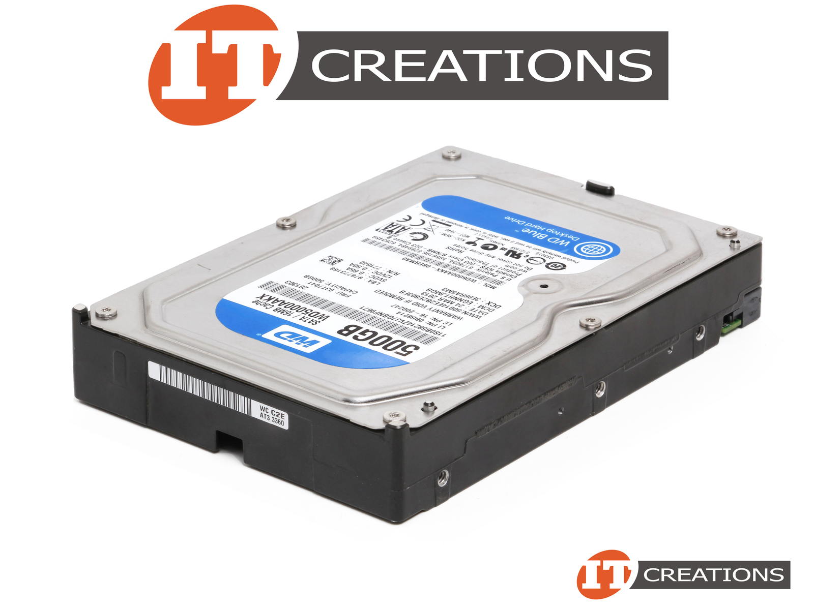 Wd5000aakx Used Western Digital 500gb 72k Rpm Sata Iii Large Form Factor Lff Wd Caviar Blue 3191