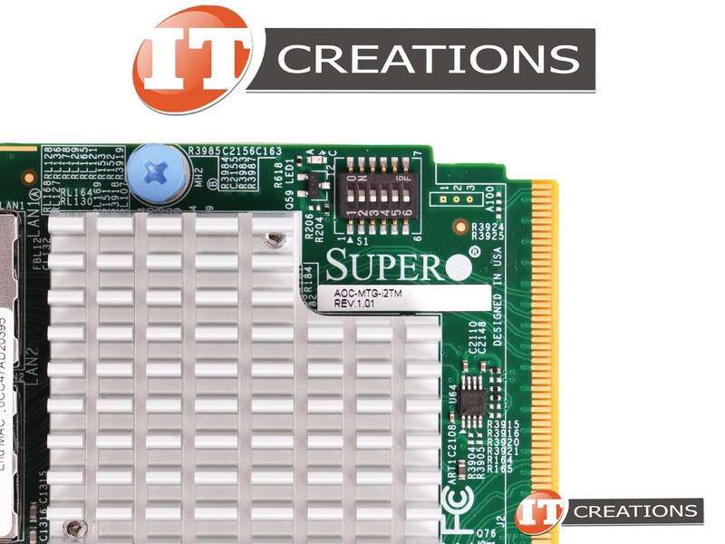 AOC-MTG-I2TM SUPERMICRO / INTEL X550 10GBE 2 PORT ETHERNET ADAPTER