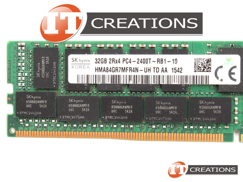 HMA84GR7MFR4N-UH SK HYNIX 32GB PC4-19200 DDR4-2400T-R REGISTERED ECC 2RX4  CL17 288 PIN 1.20V MEMORY MODULE ( PC4-2400T-R )