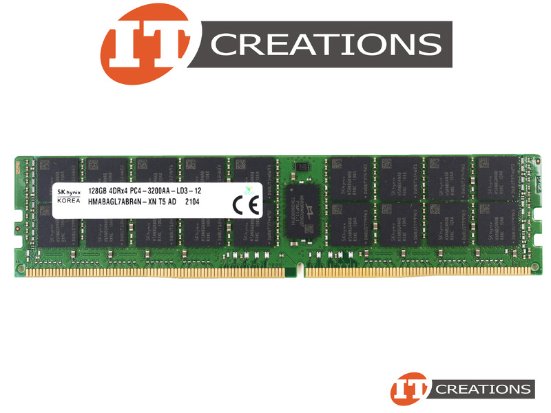 SK HYNIX 128GB PC4-25600 DDR4-3200AA-L LOAD REDUCED 4DRX4 CL22 288 PIN  1.20V MEMORY MODULE LRDIMM ( PC4-3200AA-L ) (HMABAGL7ABR4N-XN)
