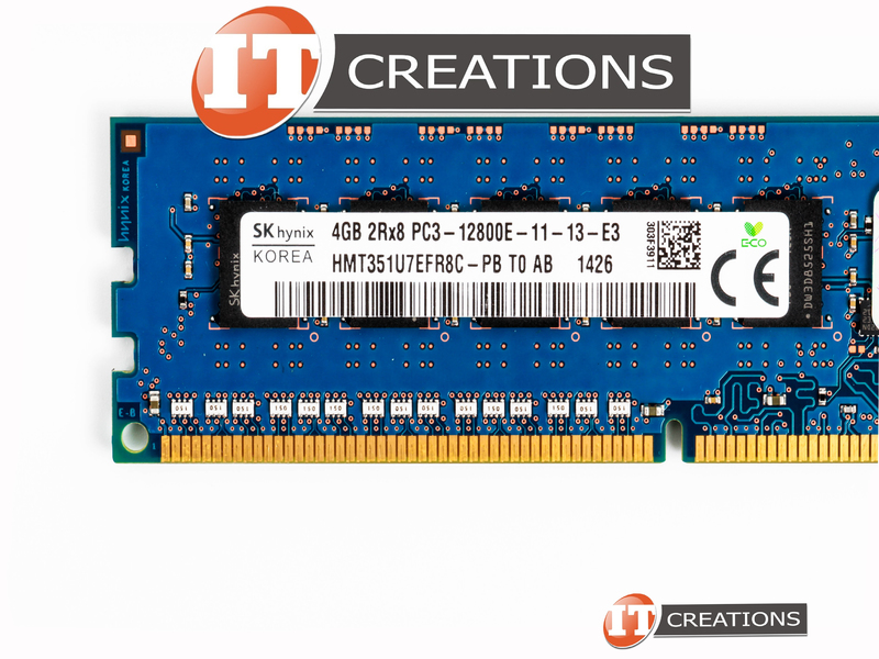 HMT351U7EFR8C-PB SK HYNIX 4GB PC3-12800E DDR3-1600 UNBUFFERED ECC