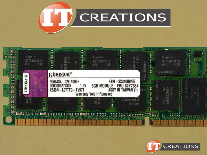 Ktm Sx310q8 8g Kingston 8gb Pc3 8500r Ddr3 1066 Registered Ecc Cl7 240