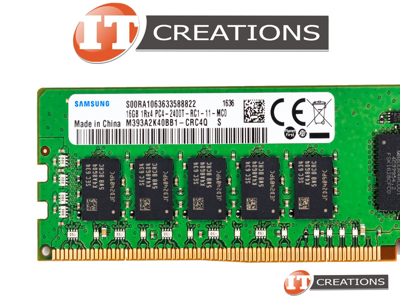 M393A2K40BB1-CRC4Q SAMSUNG 16GB PC4-19200 DDR4-2400T-R REGISTERED