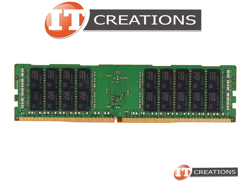 SAMSUNG 32GB PC4-19200 DDR4-2400T-R REGISTERED ECC 2RX4 CL17 288 PIN 1.20V  MEMORY MODULE ( PC4-2400T-R ) (M393A4K40BB1-CRC0Q)