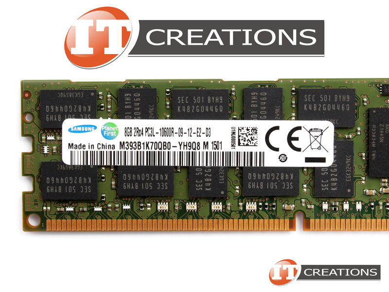 M393b1k70qb0 Yh9q8 Samsung 8gb Pc3l 10600 Ddr3 1333 Registered Ecc 2rx4 Cl9 240 Pin 1 35v Low Voltage Memory Module