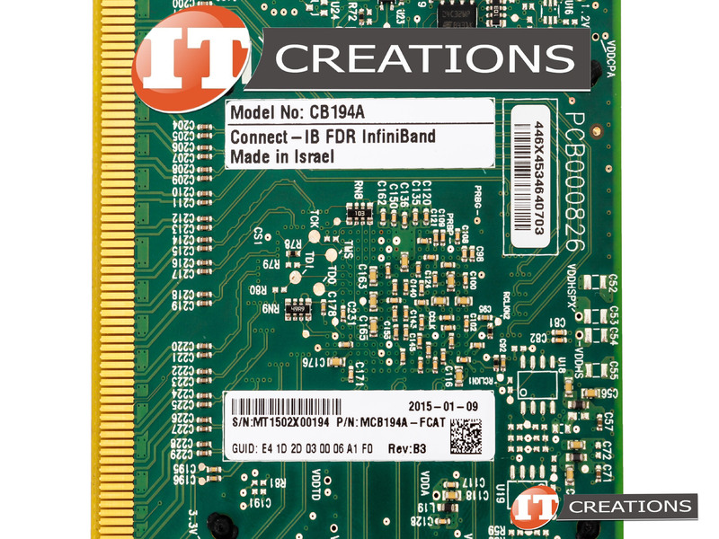 MCB194A-FCAT-HIGH P MELLANOX CB194A CONNECT-IB HCA DUAL PORT QSFP