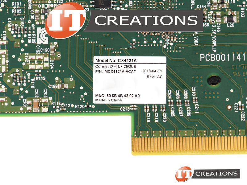 MCX4121A-ACAT-HIGH P MELLANOX CONNECTX-4 LX EN CX4121A NIC 25GBE