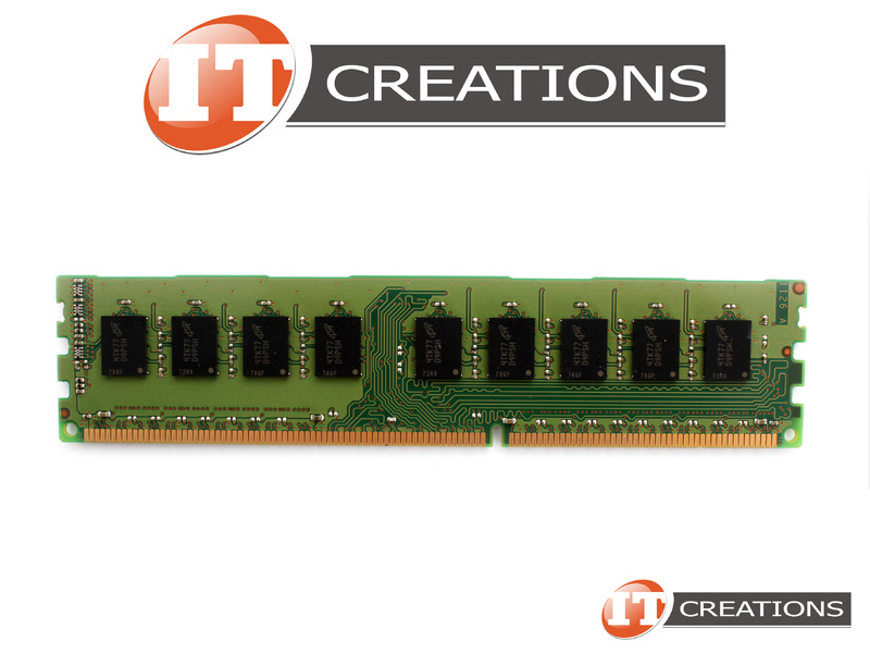 MT18JSF51272AZ-1G6K1ZE MICRON 4GB PC3-12800E DDR3-1600 UNBUFFERED