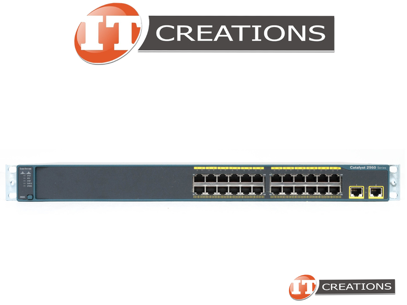 WS-C2960-24TT-L V06 - Used - CISCO CATALYST 2960 24 ETHERNET 10