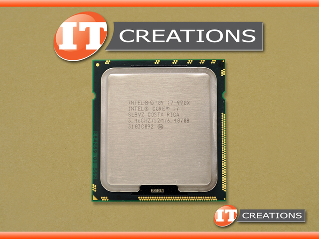   I7 6 CORE PROCESSOR I7 990X 3.46GHZ 12MB L3 CACHE 6.4GT/S FSB 130W